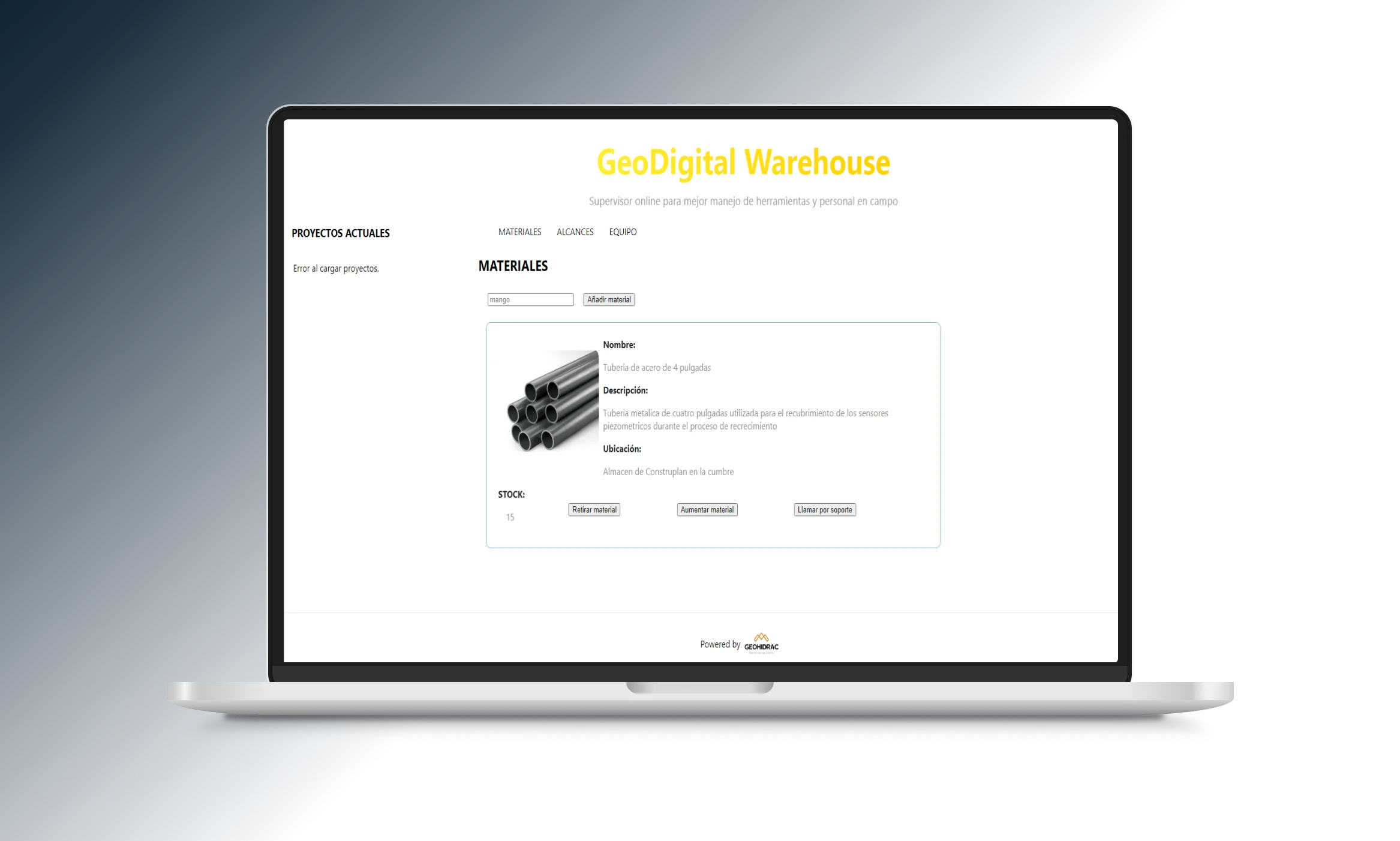 Geodigital Warehouse